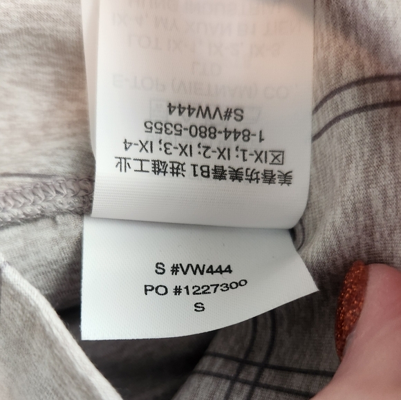 Vuori Clean ElevationLegging 7/8 4Heather Windowpane Small - Picture 5 of 8